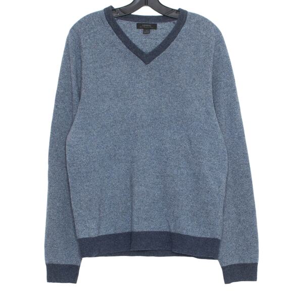 Express Sweater Merino Wool Cashmere Old Money Dark Academia Quiet Luxury Medium - Picture 1 of 6